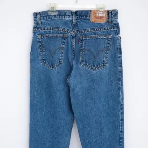 Vintage Levi’s high waist high rise Mom jean 550 Y2K vibe medium wash tapered 10