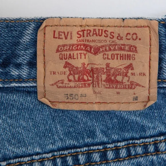 Vintage Levi’s high waist high rise Mom jean 550 Y2K vibe medium wash tapered 10