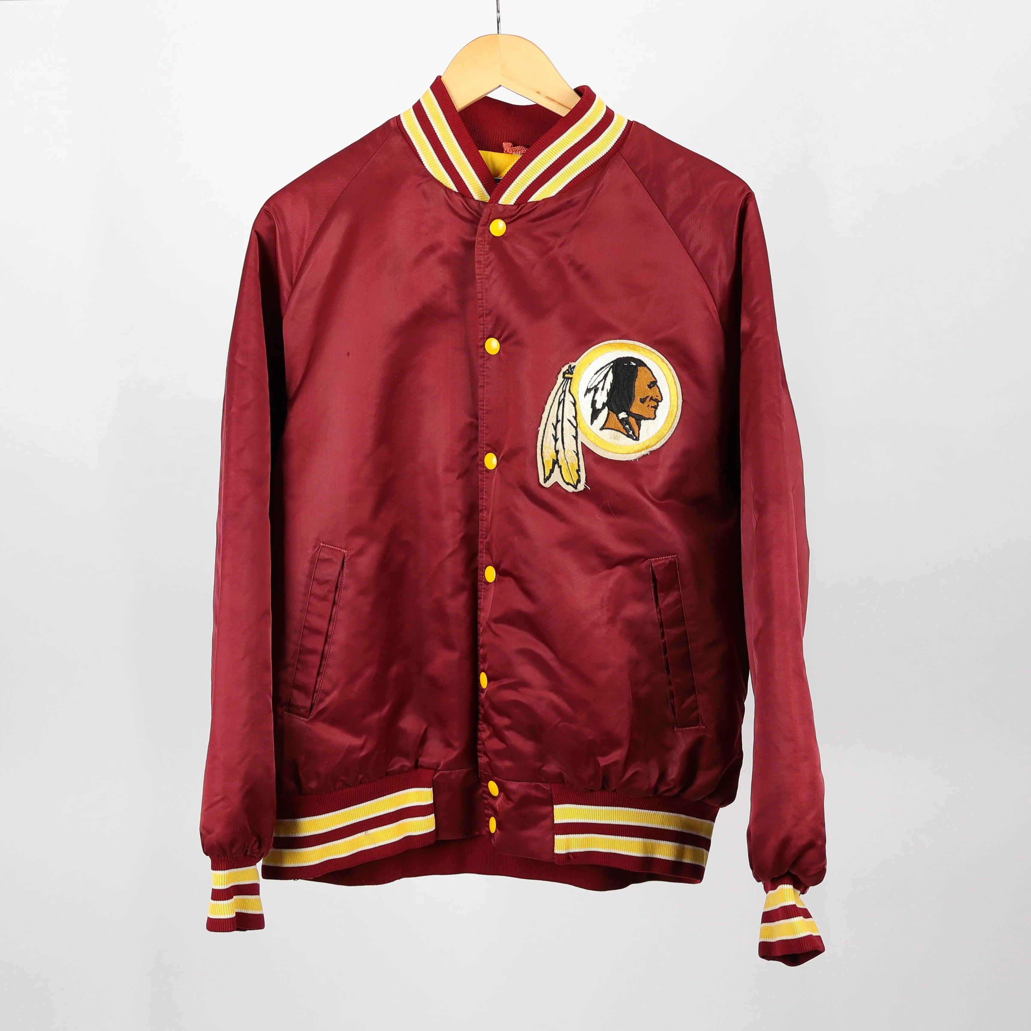 Vintage NFL Indians Sport Bomber Jacket-L