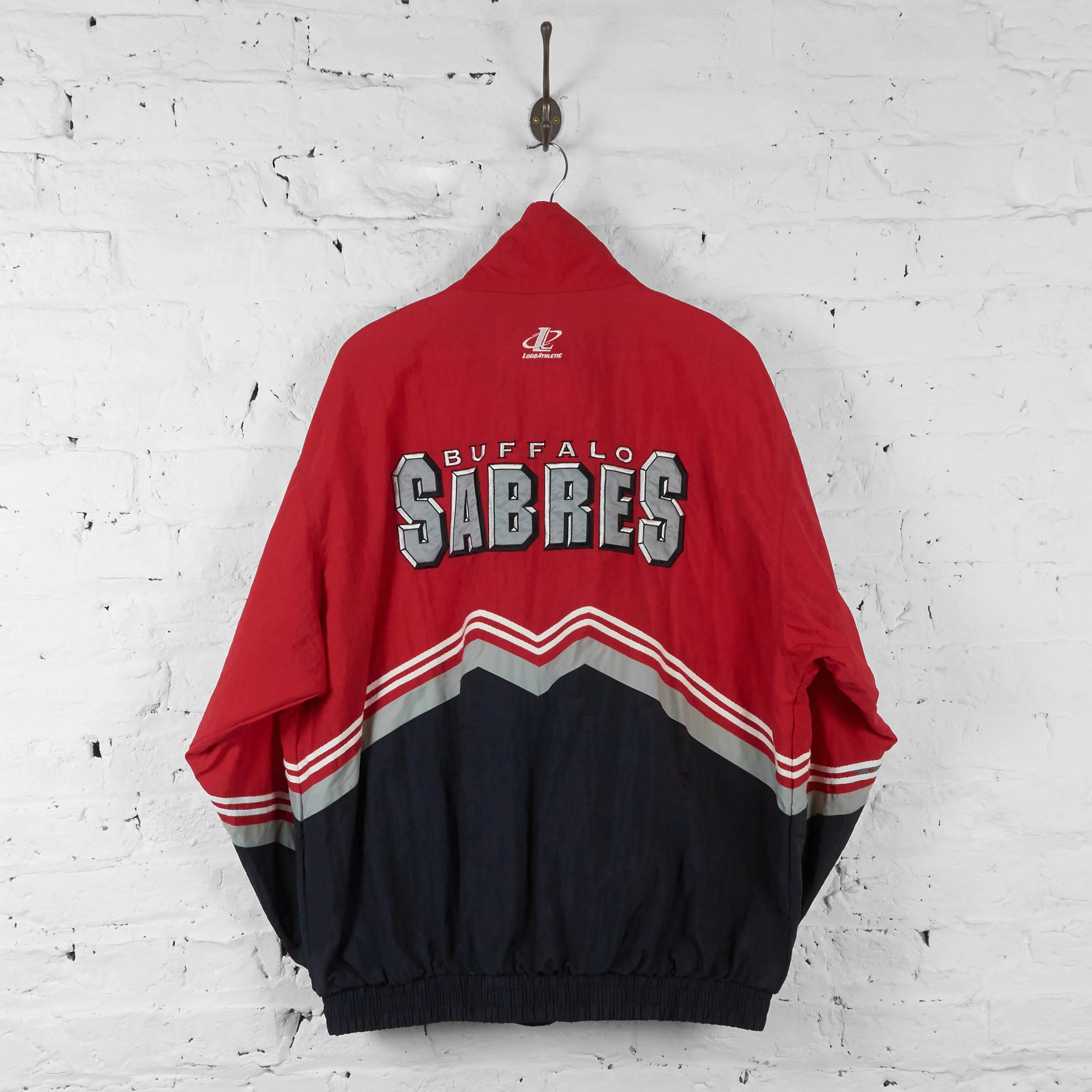 Vintage NHL Buffalo Sabres Team Jacket - Red - L