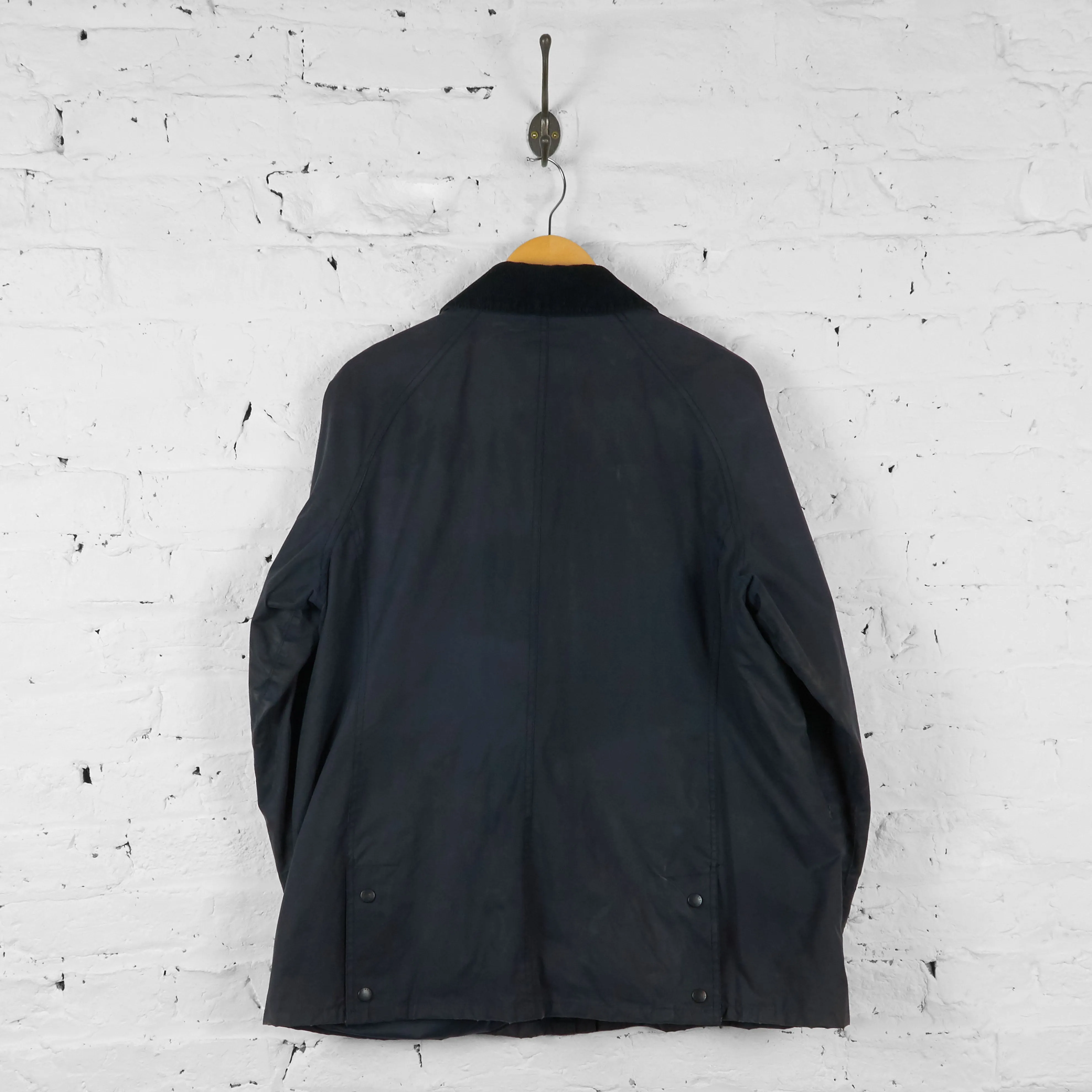 Vintage Women's Barbour Was Jacket - Navy - 18