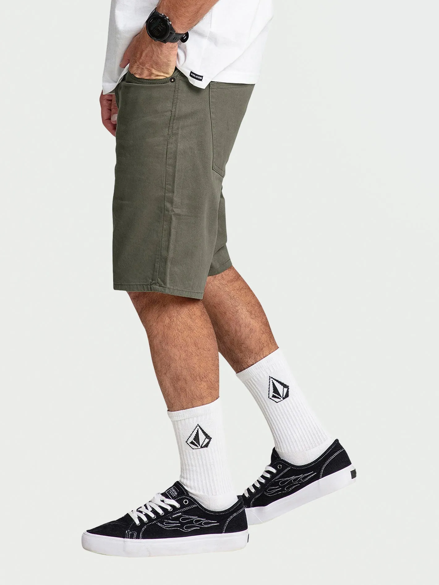 VOLCOM Solver Lite 5 Pocket 19 Short - Green