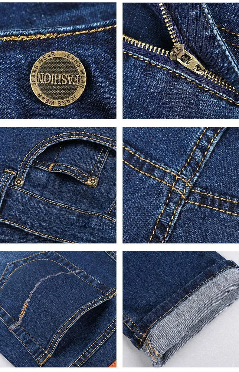 West Louis™ Big Size Thin Jeans
