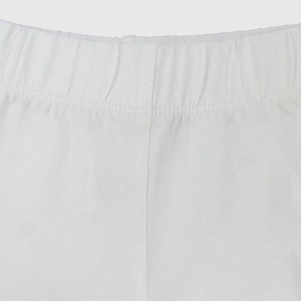 White Comfy Shorts