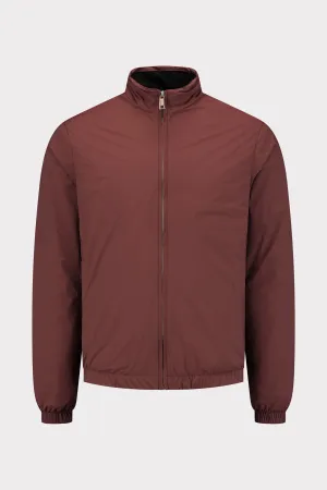 Wind Bomber Jacket Burgundy