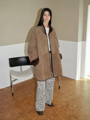Winter Retro Fur Coat