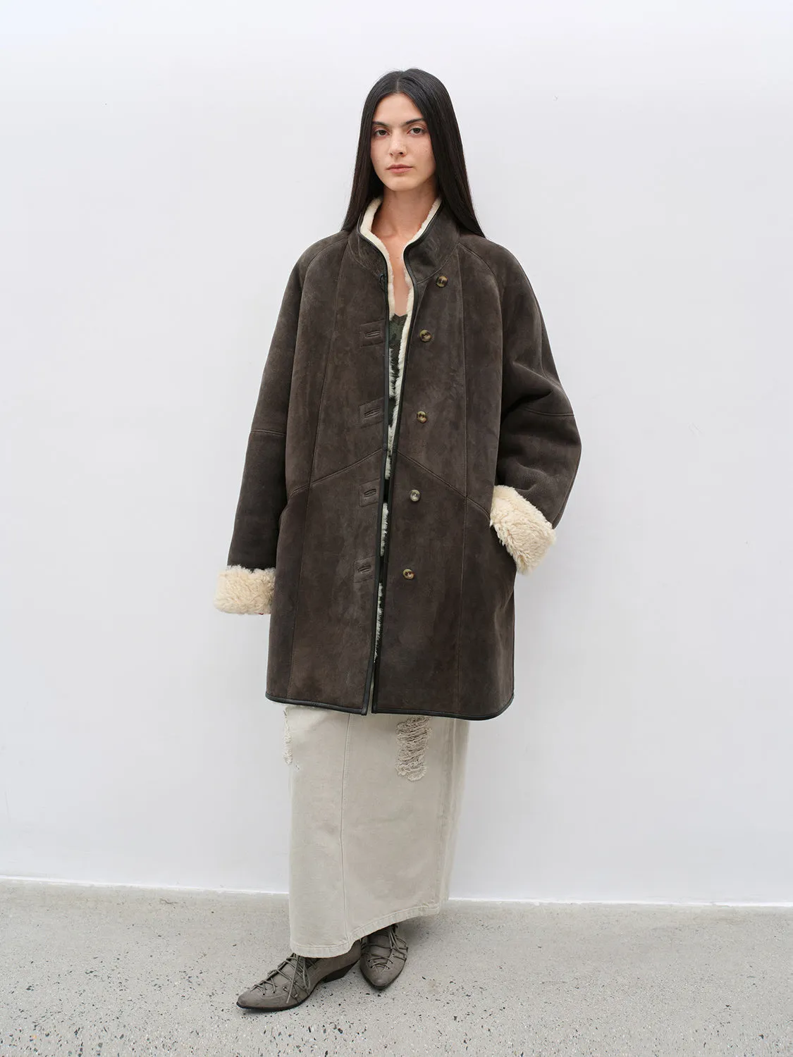 Winter Retro Fur Coat