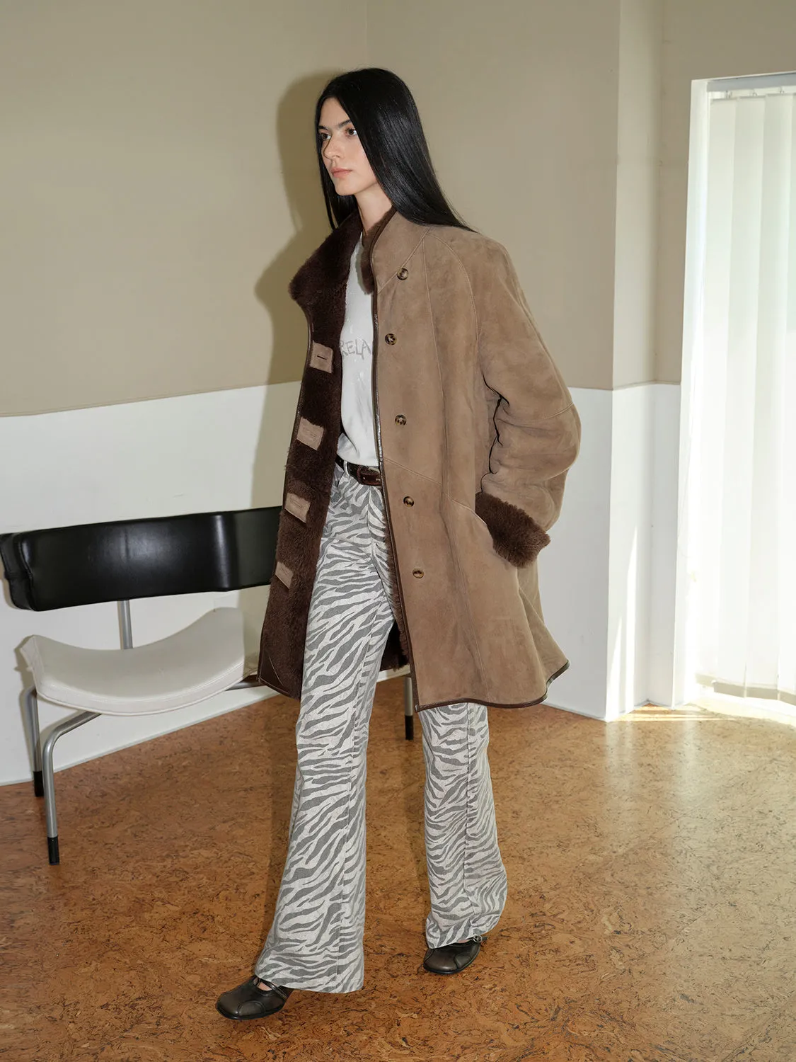 Winter Retro Fur Coat