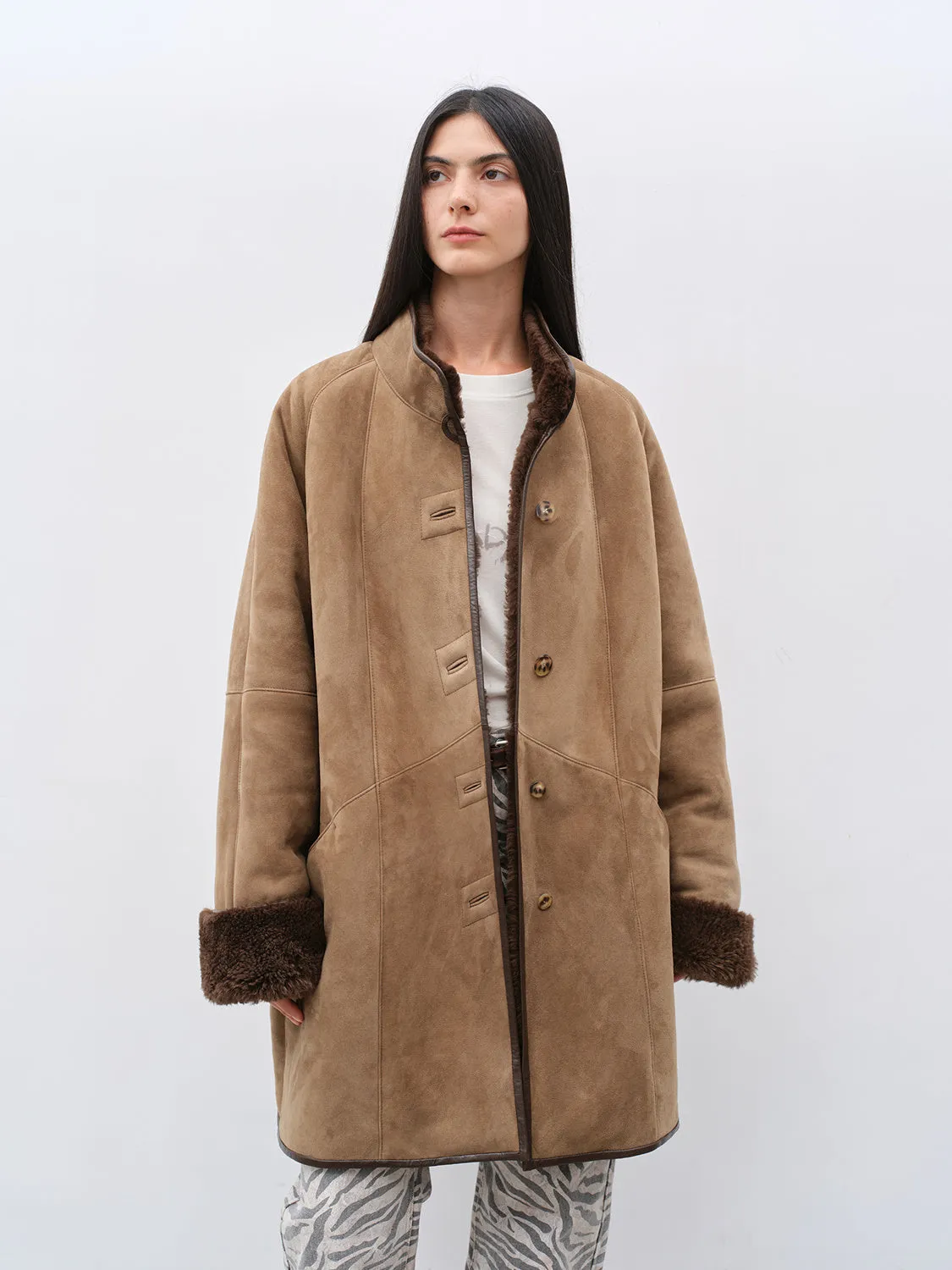 Winter Retro Fur Coat