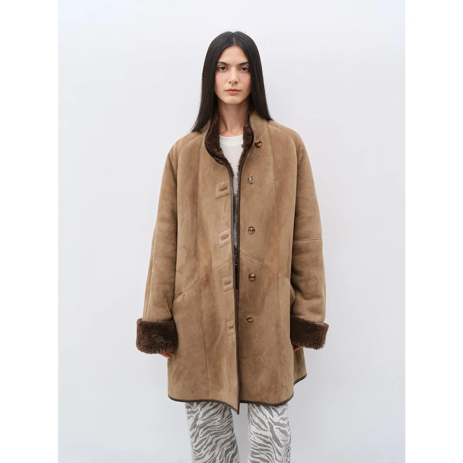 Winter Retro Fur Coat