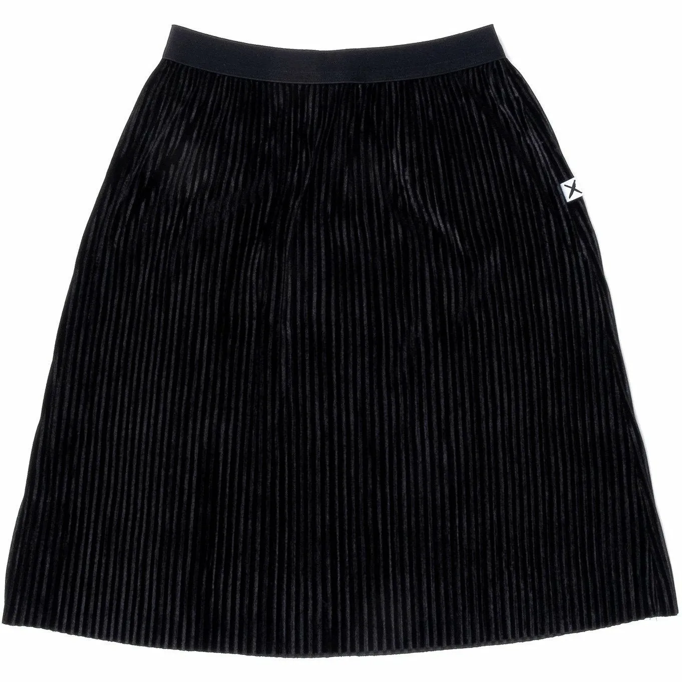 Wintery Cord Skirt - Black