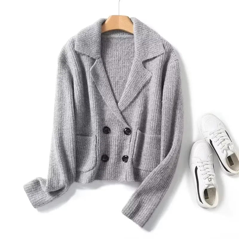 Women Knitted Jackets Winter Outwears