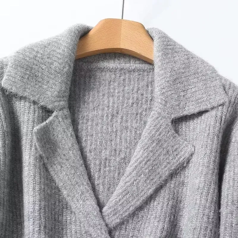Women Knitted Jackets Winter Outwears