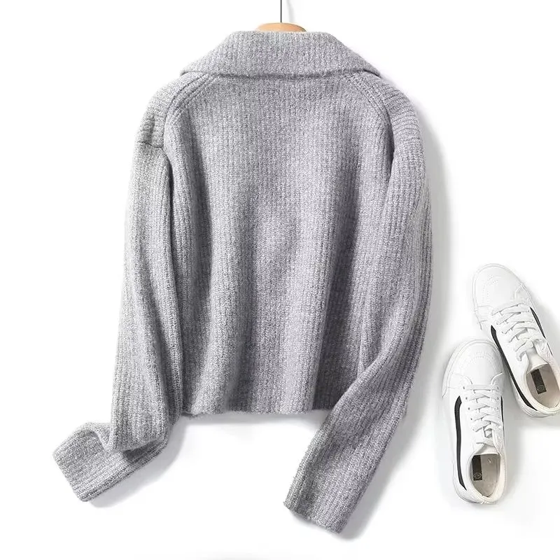 Women Knitted Jackets Winter Outwears