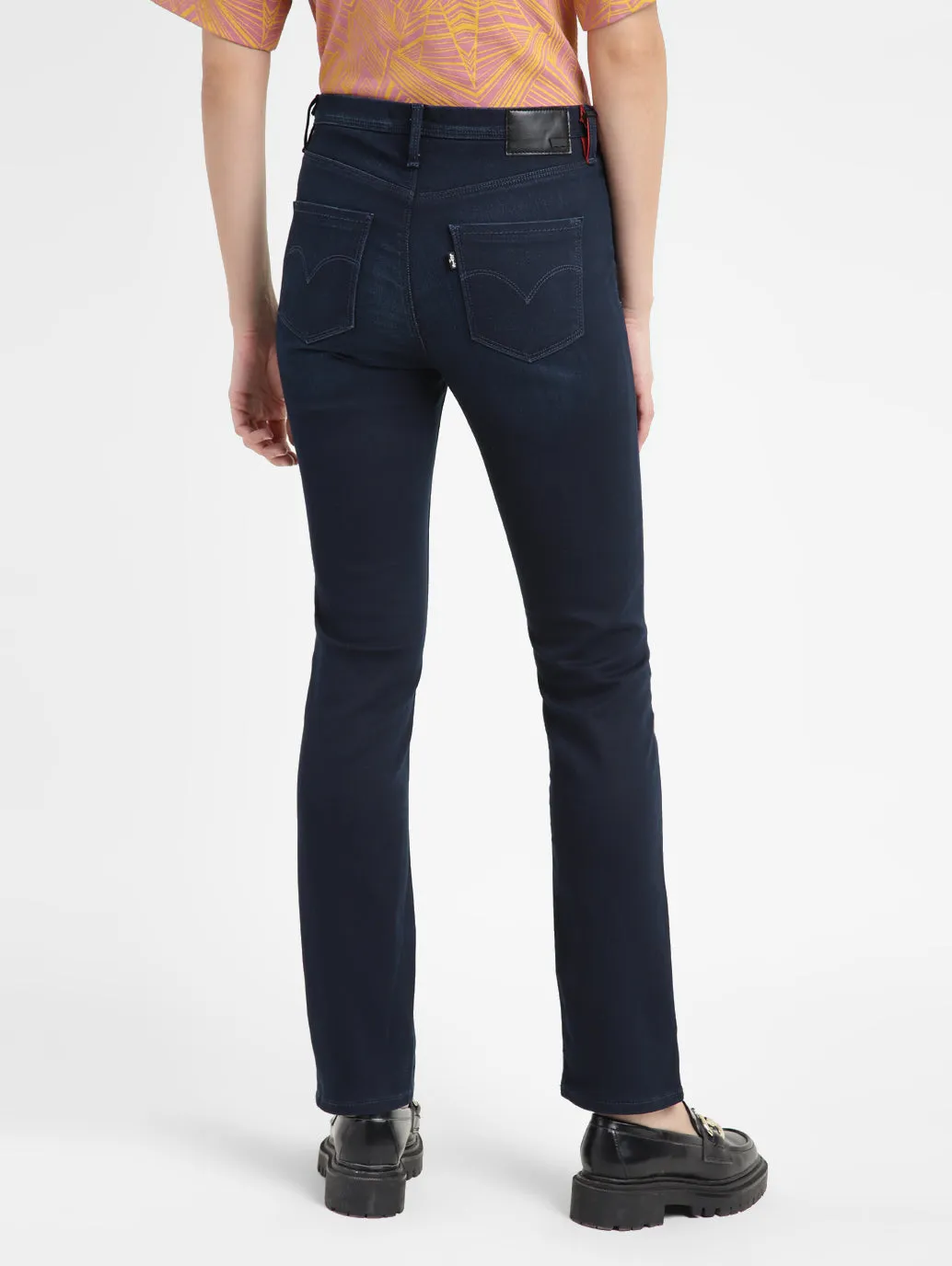 Women's 312 Blue Slim Fit Mid Rise Jeans