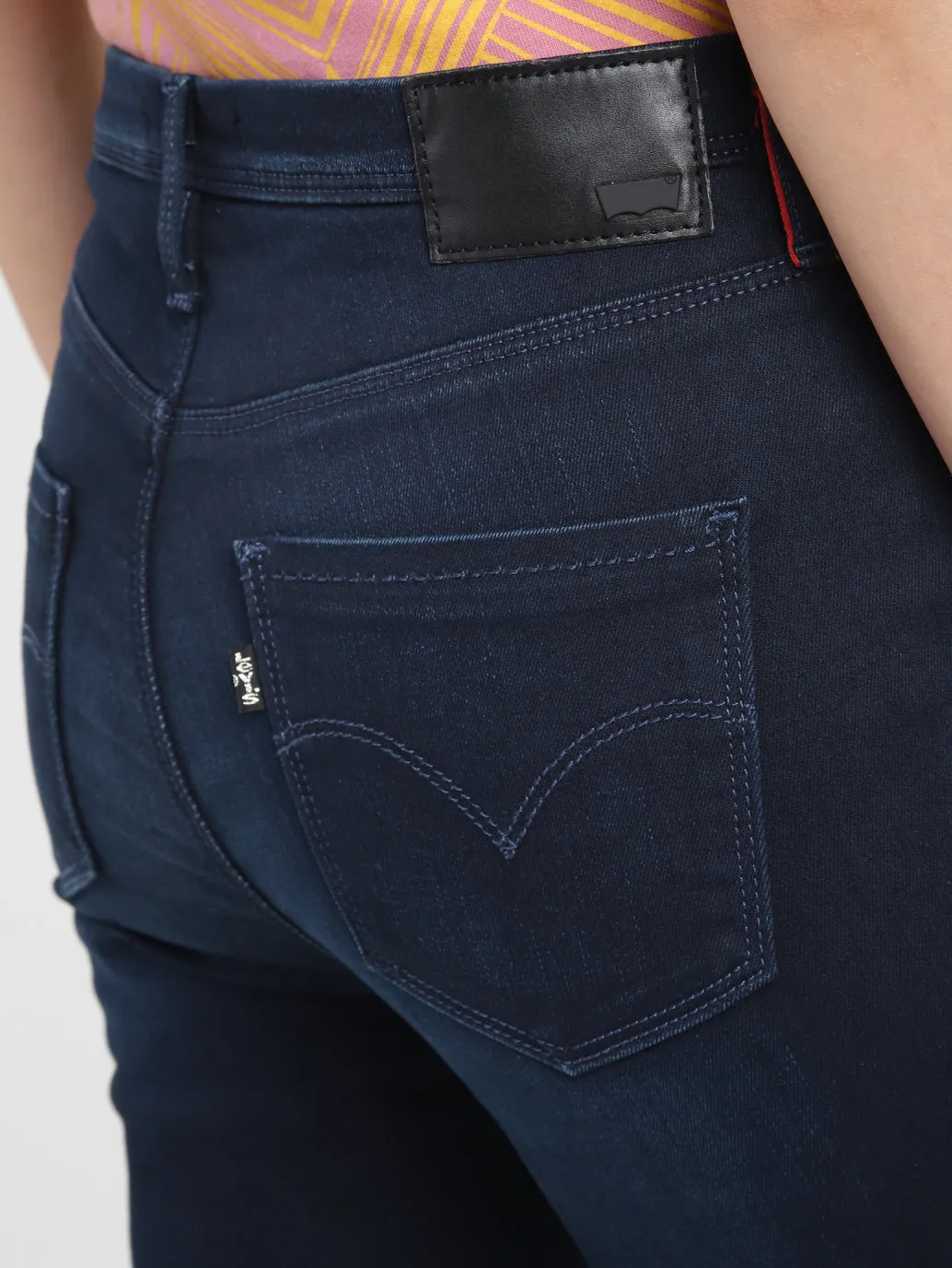 Women's 312 Blue Slim Fit Mid Rise Jeans