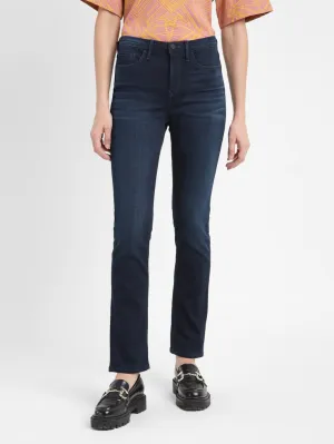 Women's 312 Blue Slim Fit Mid Rise Jeans