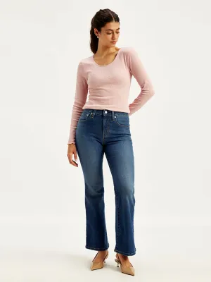 Women's 726 Indigo Slim Fit High Rise Jeans