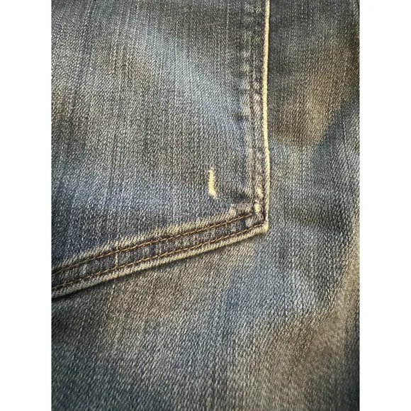 Women's Madewell Cali Demi-Boot Jeans Size 30 Blue Denim