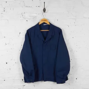 Workers Chore Over Shirt - Blue - L