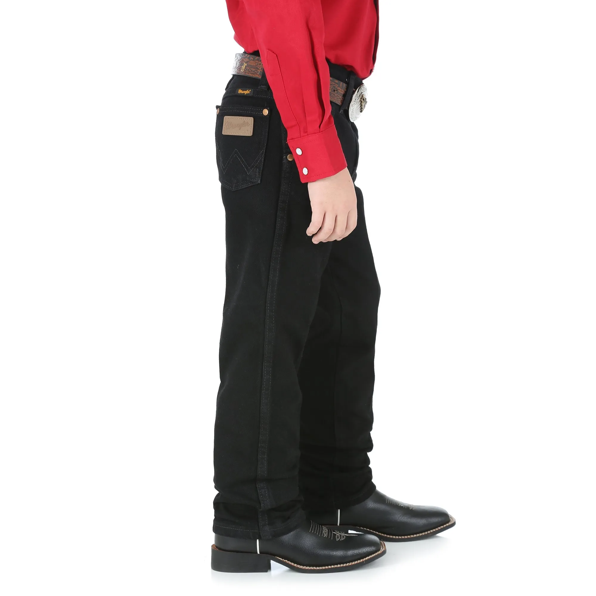 Wrangler Kid's Cowboy Cut Original Fit Jean Black
