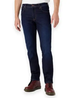 Wrangler Men's Jeans Texas Slim 822 Authentic Slim Blue Lucky Star