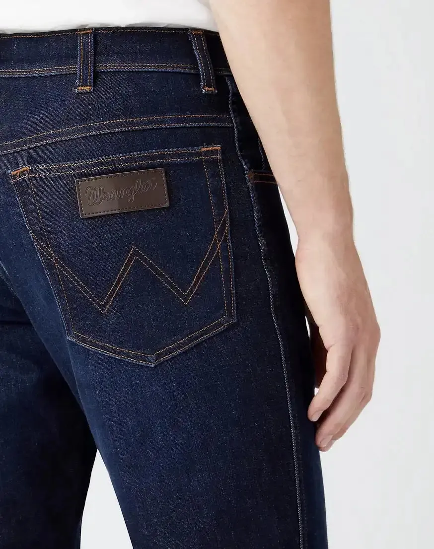 Wrangler Men's Jeans Texas Slim 822 Authentic Slim Blue Lucky Star