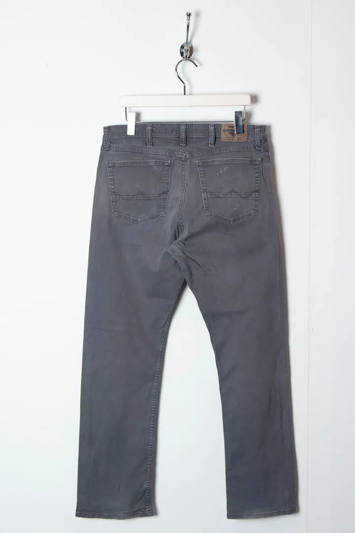 Wrangler Straight Fit Denim Jeans (W34 x L29)