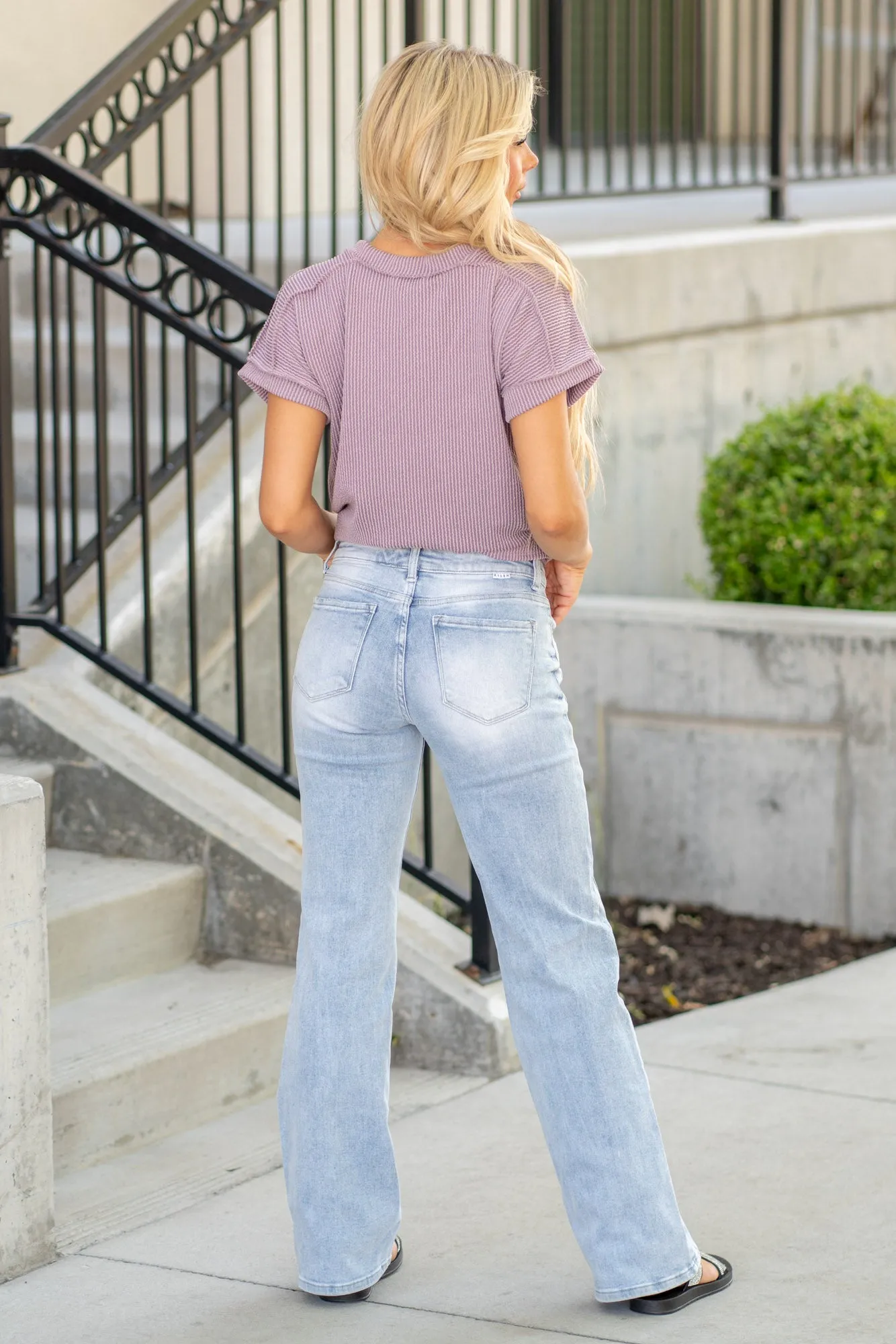 Wren Mid Rise Straight Fit