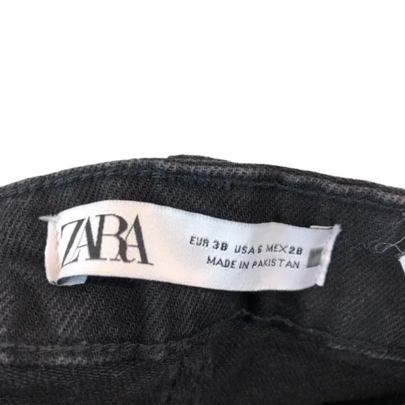 Zara Skinny Denim Jeans Black