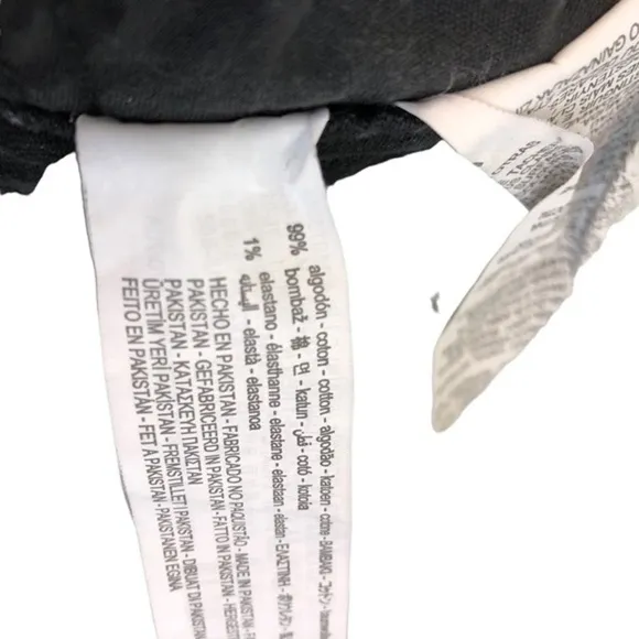 Zara Skinny Denim Jeans Black