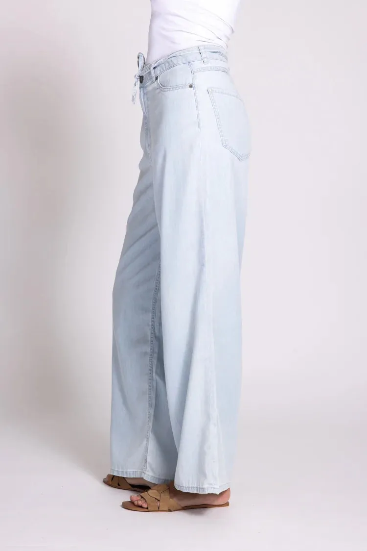 Zhrill | RENZE - Wide Leg Jeans | 124 blue