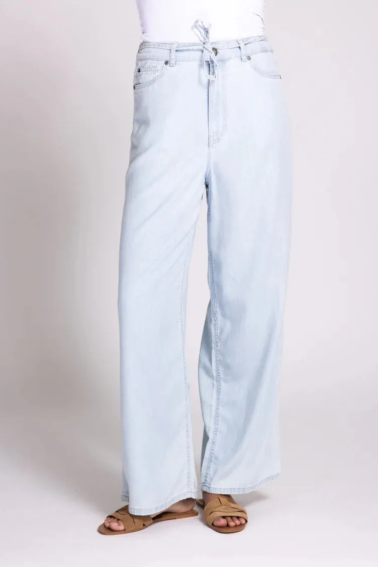 Zhrill | RENZE - Wide Leg Jeans | 124 blue