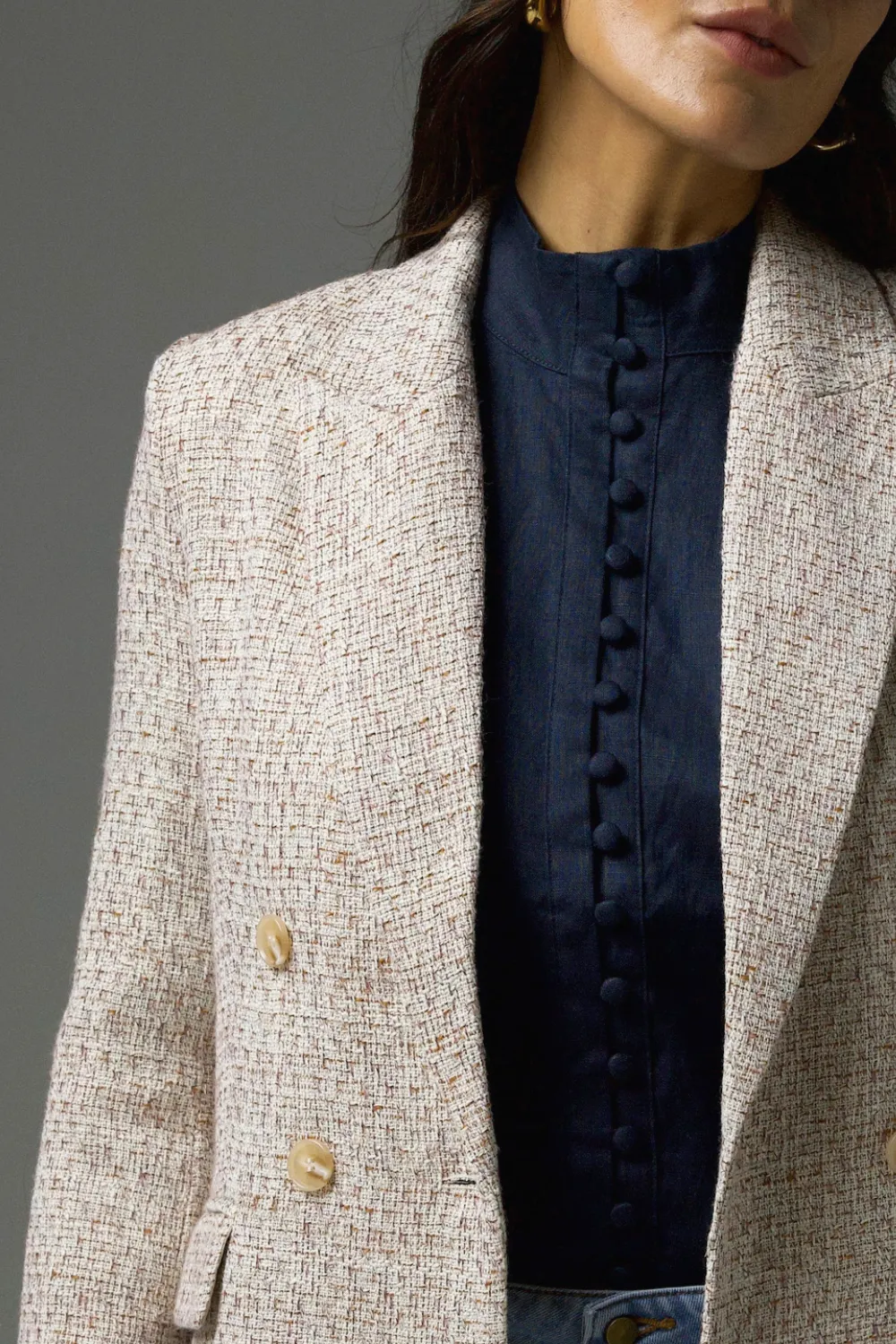 Zoe Kratzmann Conquer Jacket - Biscuit Boucle
